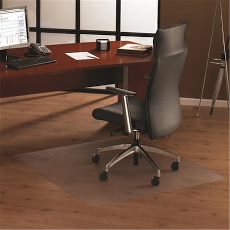 Floortex Floortex Cleartex 1212119ER Ultimat Polycarbonate Square Chair Mat For Hard Floors And Carpet Tiles 48 X 48 In. 1212119ER